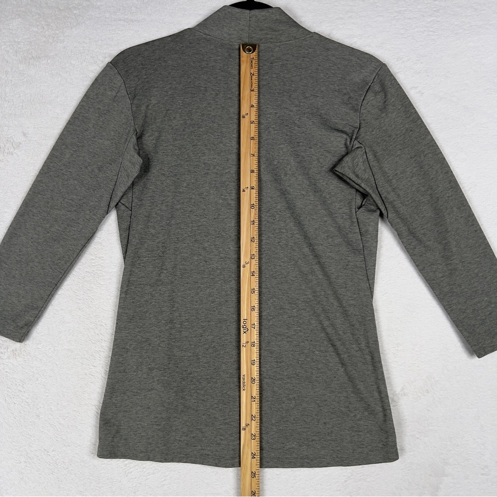 Arc'teryx Lumin Mock Neck Top Women’s XS Long Sleeve Shirt Heather Gray Gorpcore - Picture 13 of 13